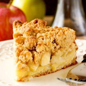 Apple Crumble Tart