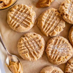 Peanut Butter Cookies | Gluten-Free Peanut Butter Cookies
