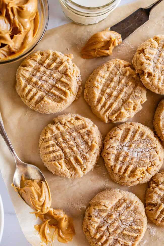Peanut Butter Cookies | Gluten-Free Peanut Butter Cookies