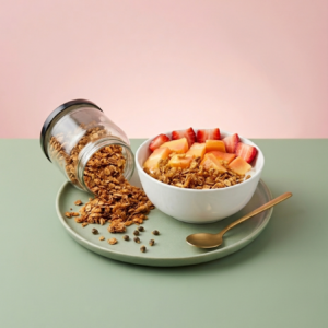 Gluten Free Nutty Vanilla Granola