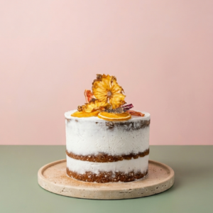Gluten Free Mini Vegan Carrot Cake (Whole)