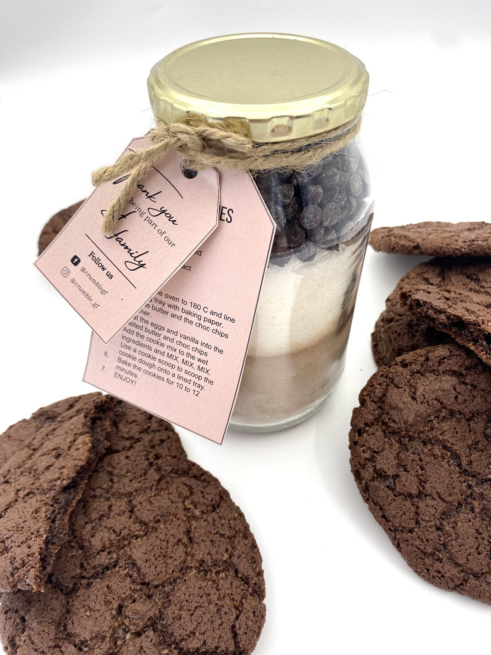 Gluten Free Brownie Cookie Jar