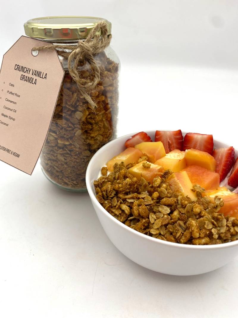 Crunchy Vanilla Granola