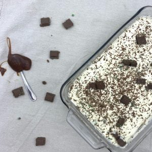 Peppermint Crisp Tart