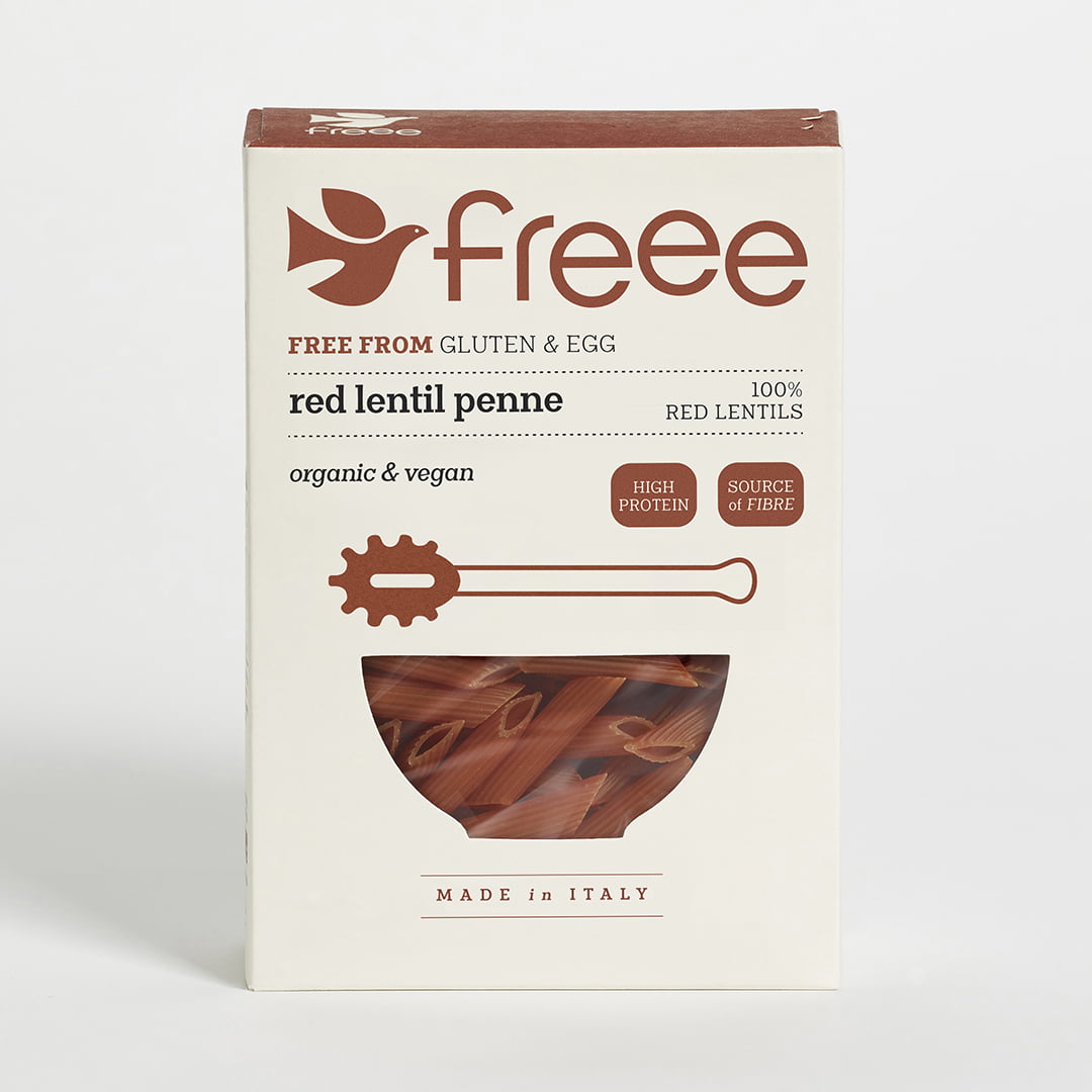 Organic Red Lentil Penne - BB Stock