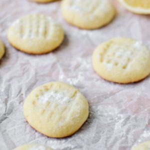 Gluten Free Lemon Cookies