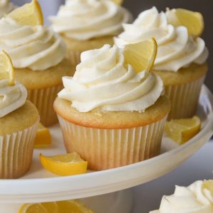 Lemon Curd Cupcakes