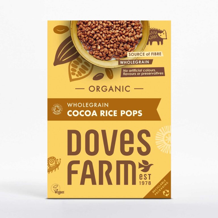 Organic Wholegrain Cocoa Rice Pops