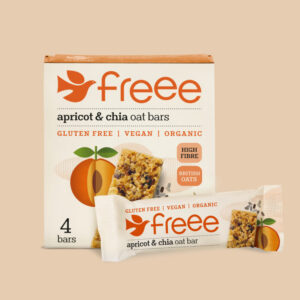 Gluten Free Organic Apricot Oat Bars with Chia