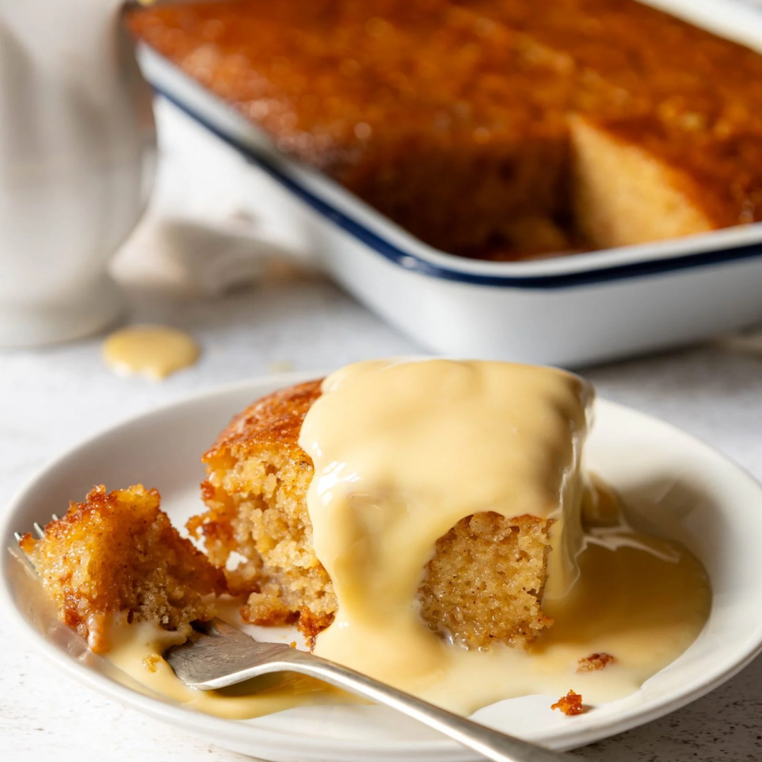 Gluten Free Malva Pudding (Dairy Free)
