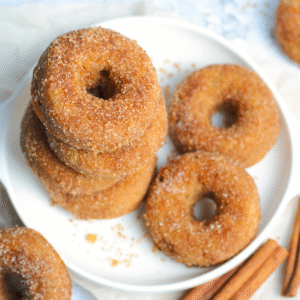 Gluten Free Cinnamon Doughnuts 