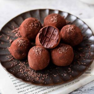 Gluten Free Chocolate Condensed Milk Truffles