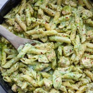Chicken Basil Pesto Pasta – Frozen Meal