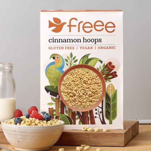 Choose Doves Free Cereal for tasty, gluten-free options.
