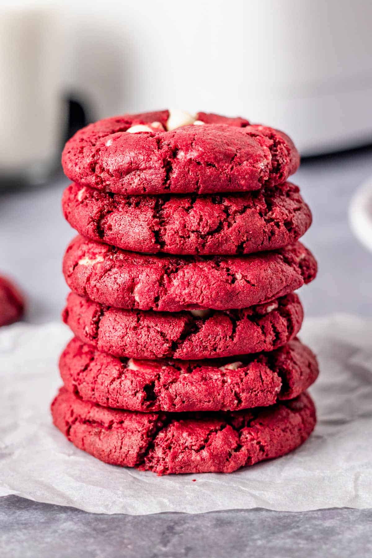 Gluten Free Red Velvet Cookies