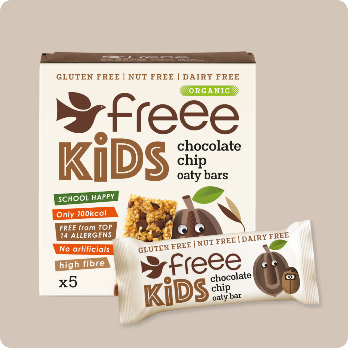 Gluten Free Organic Kids Oaty Bars Chocolate Chip