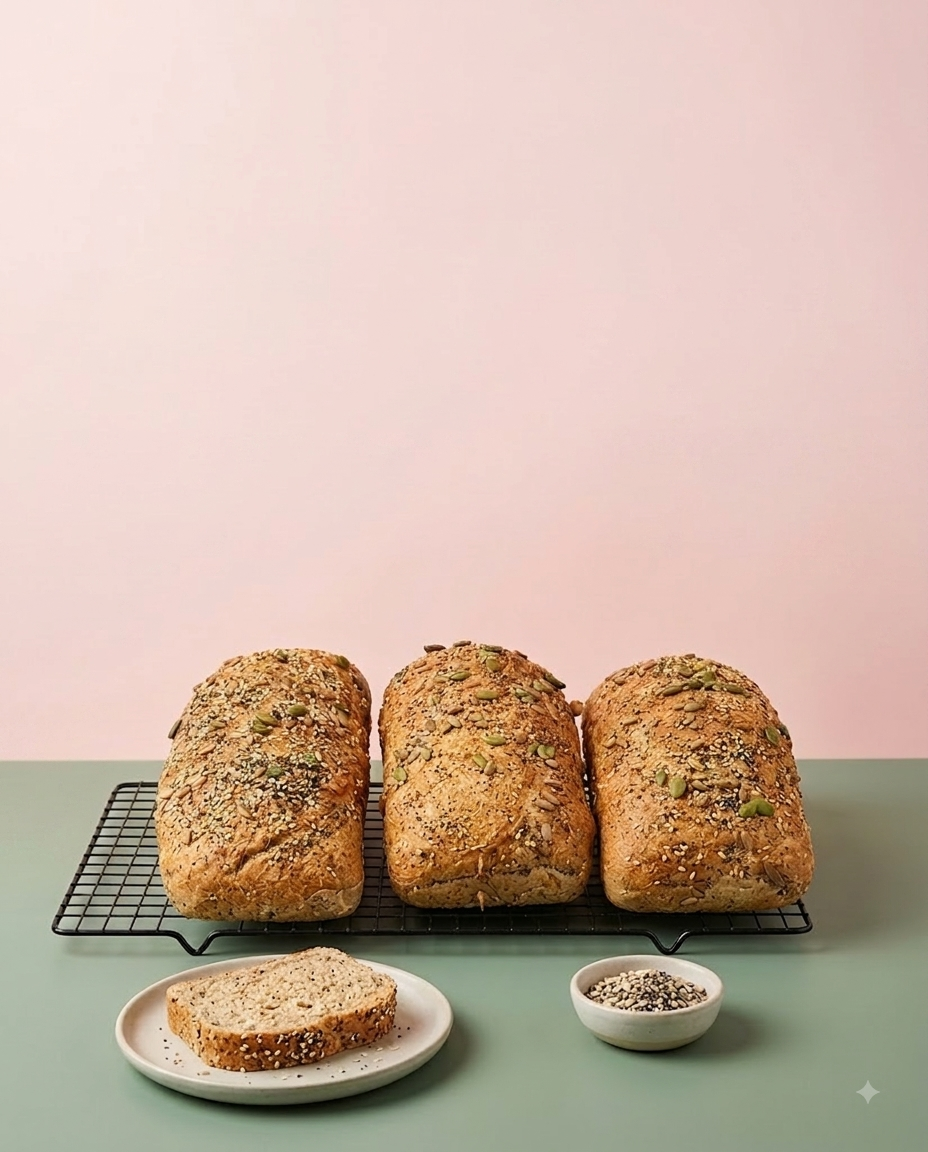 Gluten Free Seeded Bread Loaf