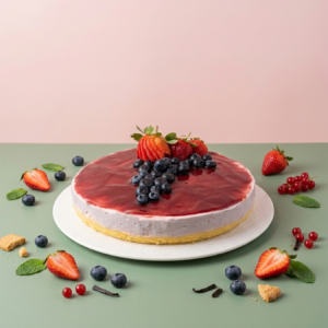 Gluten Free Strawberry Cheesecake